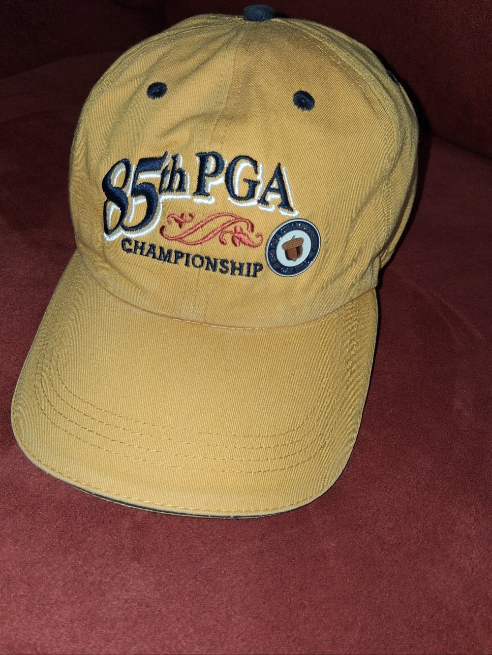 85th PGA Championship Yellow Golf Cap